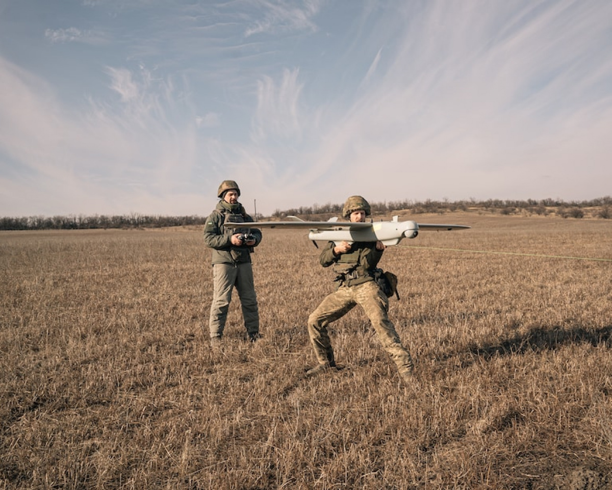 Безпілотні апарати у небі над Україною практично паралізували поле бою. Фото: The Washington Post 