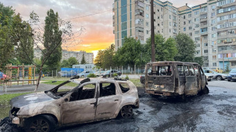 Последствия обстрела Белгорода. Фото: соцсети